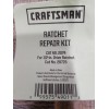 Craftsman Ratchet Repair Kit 2074 1/2" Drive 75 Tooth Quick