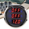 52MM/2in 3‑In‑1 Water Level Meter Sewage Gauge Voltage Instrument 0‑190Ω