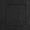 PrixPrime - Taillenschürze schwarz 56x47 cm mit 2 Taschen 2er-Pack