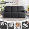TAOCOCO 100% Waterproof Recliner Sofa Cover, Non Slip Split Couch