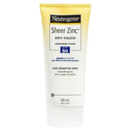 Neutrogena Sheer Zinc Body Dry-Touch Sunscreen Lotion 88mL