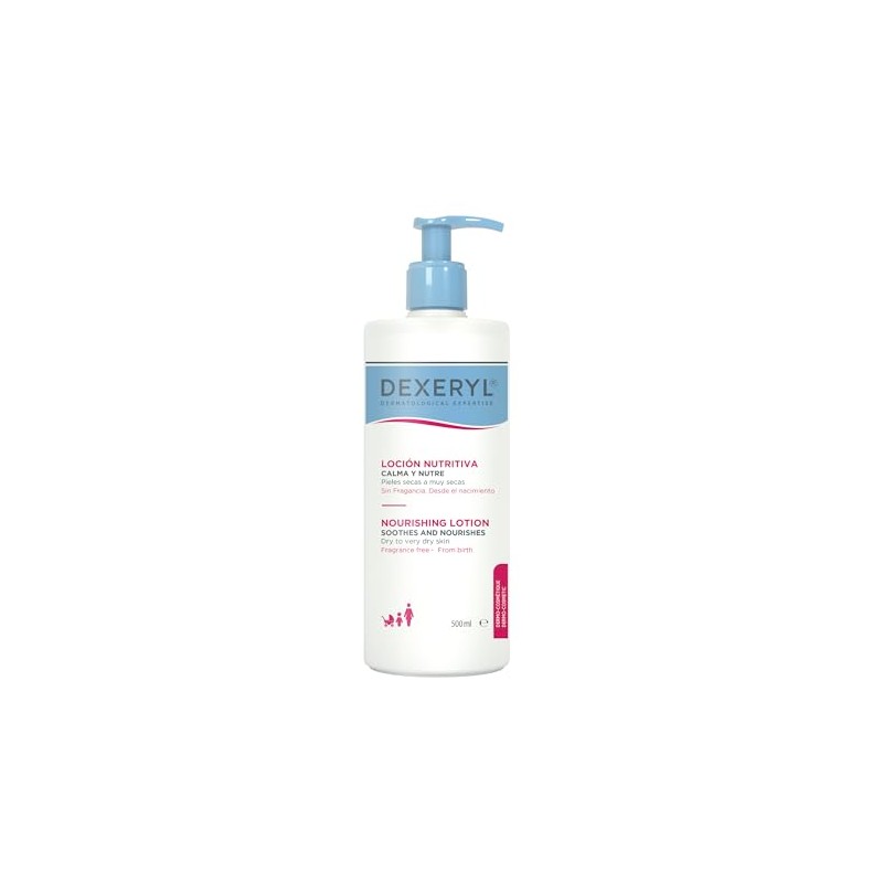 Dexeryl Loción Hidratante Nutritiva Piel Seca Muy Nutre 24h 500ml