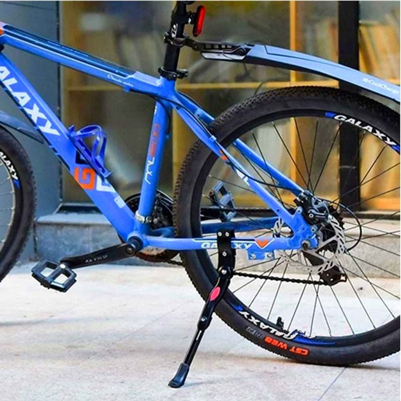 Bicycle Kickstand Side Stand, Adjustable Length, Fits 20"-27", Center Stand,