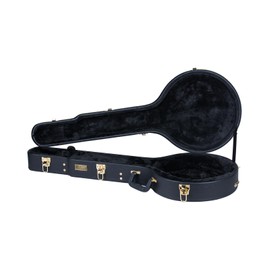 Golden Gate C-1536 Premier Hardshell 4 or 5-String 12 Inch Openback Banjo Case
