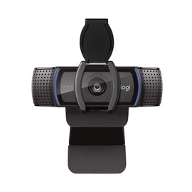 Cámara web para computadora C920S HD Pro con obturador de privacidad, cámara de vídeo panorámica de 1080p - Micrófono incorporado para grabación, para computadora de computadora y portátil