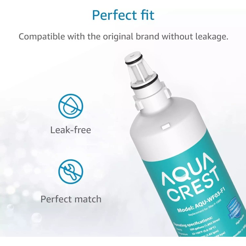 AquaCrest AQUA CREST F-1000, 4204490 Under Sink Water Filter, Replacement