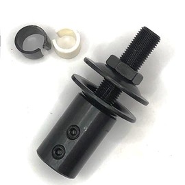 3-1/2” Short Shaft Arbor Extension fits 5/8" LEFT side shaft Motor Arbor or Threaded Shaft Adapter for Buffing Grinding Wheels/For Bench Grinder Qty 1