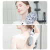 Electric Back Scrubber Body Brush with Multiple Attachments, Waterproof Shower