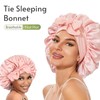 Silk Bonnet for Sleeping Cap, Bonnet Sleep Cap, Satin Hair