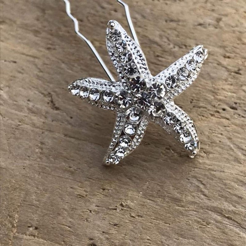 BERYUAN - Horquilla para el pelo con diseño de estrella