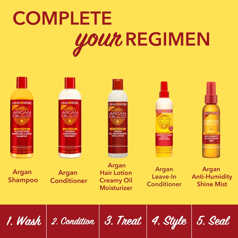 Creme of Nature Argan Oil from Morocco Creamy Oil Moisturizing