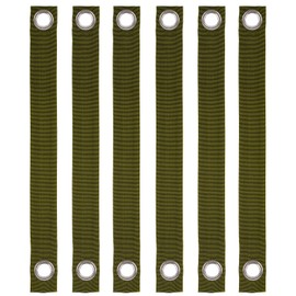 Shitailu 6 Pack of 16 Inch Tree Straps with Grommets for Guying/Staking - Young Tree and Plant Supports for Newky Planted Saplings and Hurricane Protection