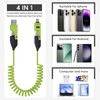 GUGOBOX 4 in 1 Fast Charging Cable - 4ft-65W Coiled