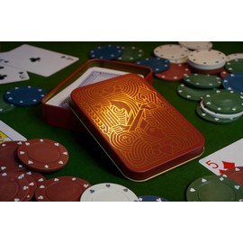 TINIT Playing Card Tin (Red)