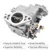 Kipa Carburetor Assembly kit For Yamaha 4-Stroke 15hp F15 Electric