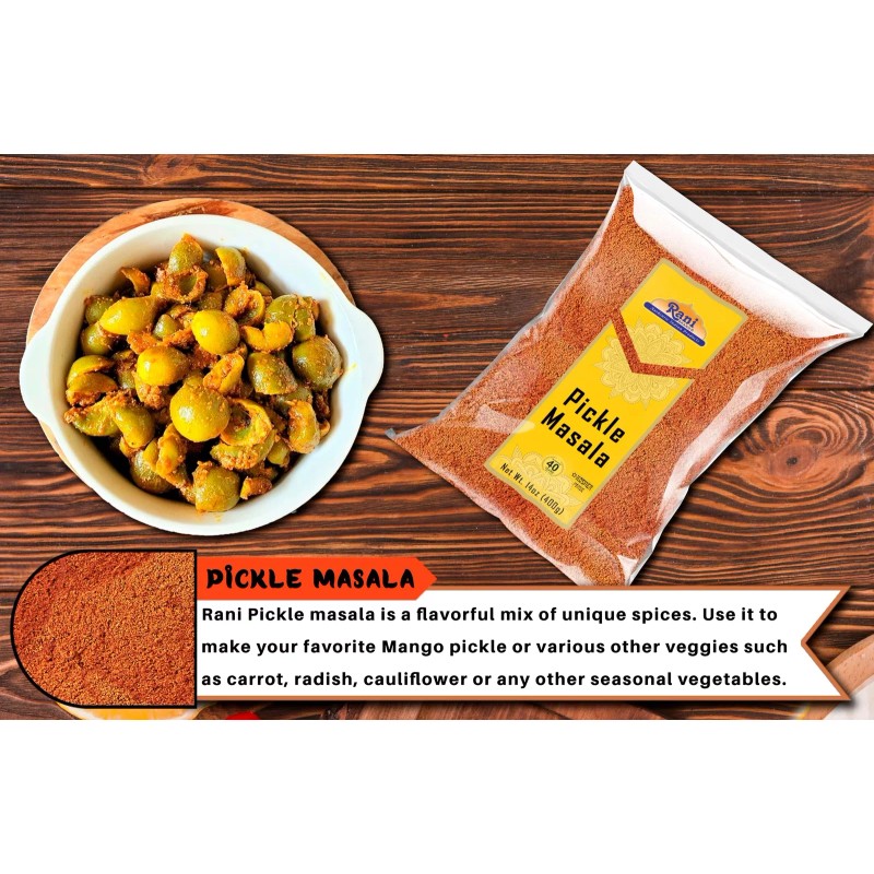 Rani Pickle (Achar) Masala Natural Indian Spice Blend 14oz (400g)