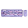 USB Keyboard Mouse 2.4G Wireless 68 Keys Low Consumption Retro