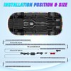 Nilight 6Pcs Car Underglow Neon Accent Strip Lights 300 LEDs