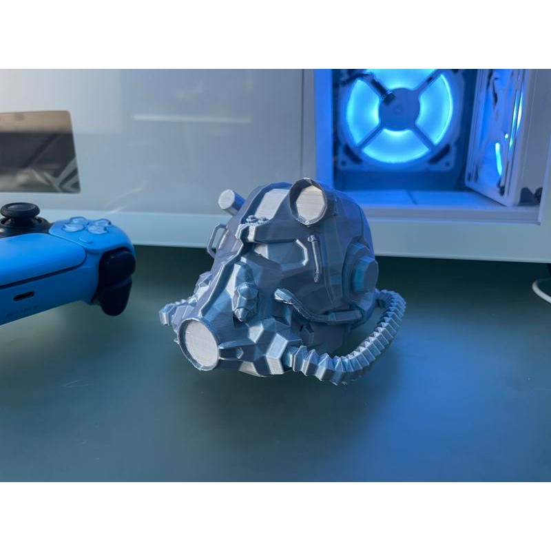 Fallout T60 Helmet Figurine - Fallout 4 Desk Decor -