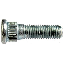 Dorman 610-384 M12-1.50 Serrated Wheel Stud - 15.87mm Knurl, 44.5mm Length Compatible with Select Models, 10 Pack
