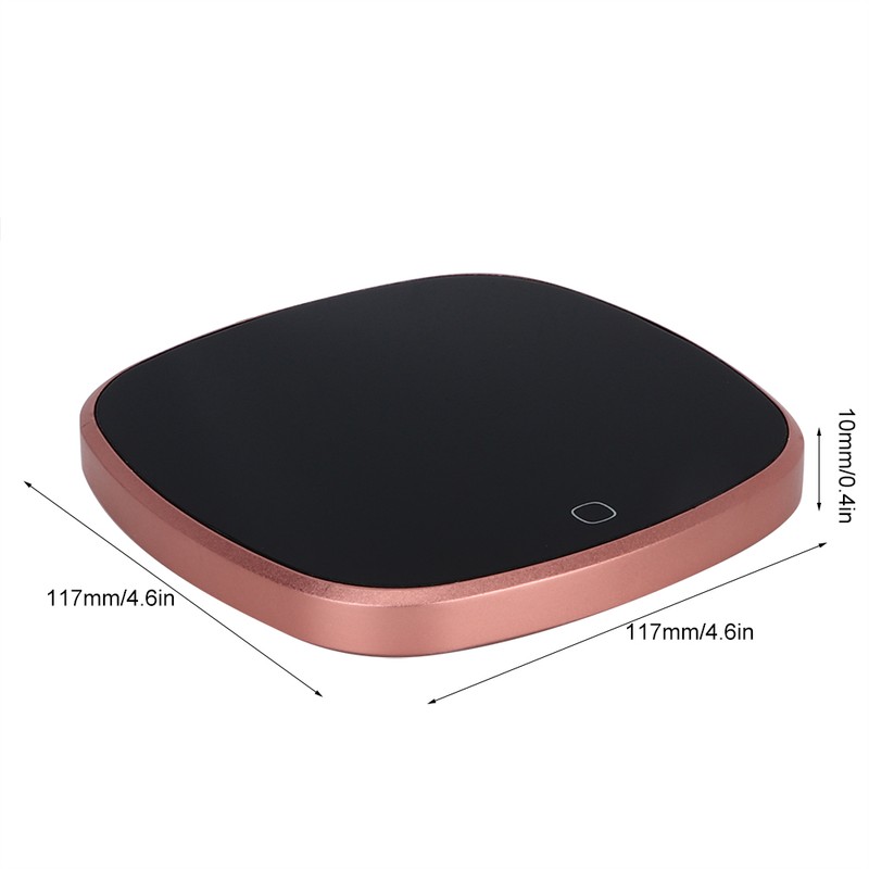 Household Waterproof Touch Heating Cup Mat Warm Electric Pad for