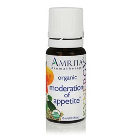 AMRITA Aromatherapy: Moderation of Appetite Synergy Essential Oil Blend (Natural Appetite Control) Organic Essential Oil Blend of Pink Grapefruit, Sweet Fennel, & Petitgrain Bigarade -Size: 60ML