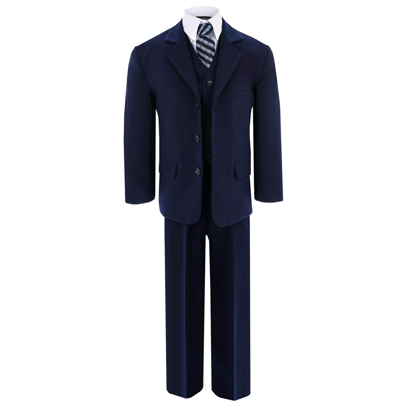 Gino Boys G230 Navy Blue Suit Set from Baby to