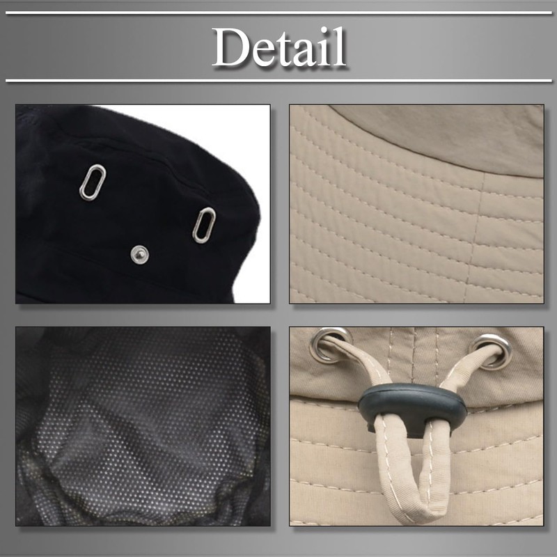 Buzz Selection CAP690 Men's Hat, Mountain Climbing Hat, Sun Hat,