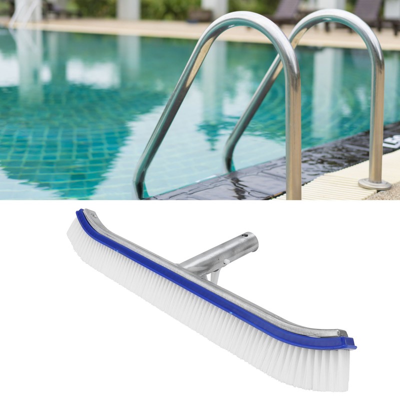 Swimming Pool Cleaning Brush Aluminum Handle Brush for Cleaning Wall