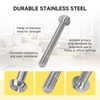 1-Pack Door Handle Privacy Pin Compatible with Emtek EMPP Closet