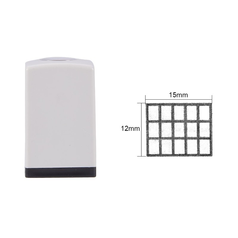 WANDIC 1ピースギターコードスタンプブラックインク3フレットウクレレ5フレットDIYミニラバースタンプホワイト