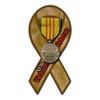 Magnetic Bumper Sticker - Vietnam War Veteran - Ribbon Shaped