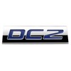 Chrome Finish Metal Emblem DC2 Badge (Blue Letter)