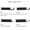 FADLASH Easy Fan Volume Lashes Multi Length Hybrid Volume Eyelash
