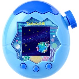 BANDAI Tamagotchi Paradise – Blue Water, Virtual Pet Toy for Ages 6+