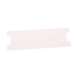 lasenersm 50 Pieces Hair Tie Display Cards Hair Bow Display Cards Hair Band Display Cards Kraft Paper Bracelet Display Cards Jewelry Display Cards, 7.08 x 2.16 Inch, White