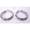 Bancroft Women's Shimmer and Shine Hoop Earrings NWT 42