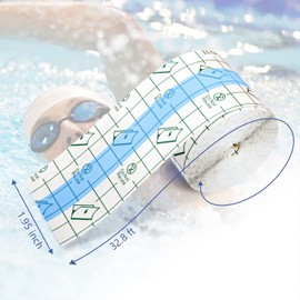 OBTANIM Transparent Waterproof Stretch Clear Adhesive Film Bandage Skin Dressing Tape for Tattoo Aftercare (2 x 394 Inch)