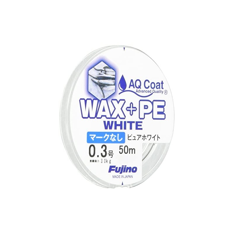 Fujino W-35 WAX+PE WHITE 166.3 ft (50 m) No Mark,