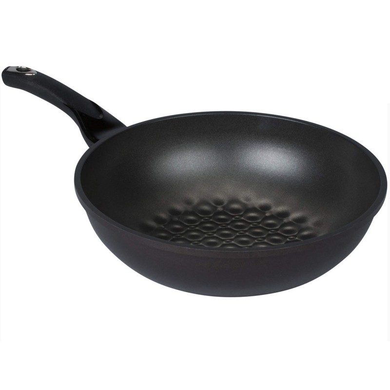 3D Marble Non-Stick, Non-Scratch Coating Wok Pan. (Made in Korea).