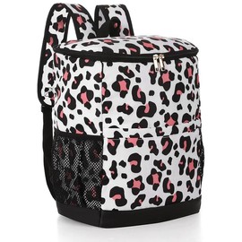 Cooler Backpack Leak Proof Women Soft Beach Lightweight Ice Coolers for Lunch Picnic Hiking Camping Trips - Color: CB2205A