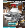 Wantjoin French Fry Warmer Commercial - 450W Electric Stainless Steel