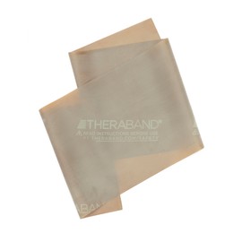 Theraband Professional Latex Resistance Bands, 6 Yard Roll - Tan: Super Light