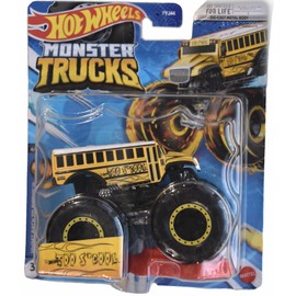 Hot Wheels Monster Trucks Too S'cool 2023 Connect and Crash Car