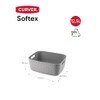 CURVER Softex 12.5 Litre Storage Basket, Elegant Design, Lightweight, Stackable