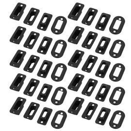 sourcing map 10 Sets MPX Multi-Channel Switch Plug Multiplex Socket Plastic Black