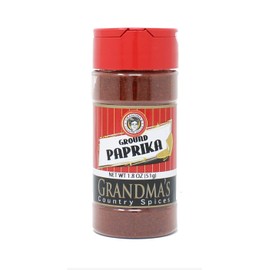 Grandma's Country - Premium Ground Paprika - 1.8 oz - Gourmet Grade Spices - 100% Cleaned and Processed in the USA
