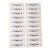 100PCS Chtep Tamper Tamper Evident Stickers, 100% High Residue Tamper,Evident