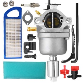 799727 Carburetor Compatible with Briggs & Stratton 799727 698620 794572 14HP 15HP 16HP 17HP 17.5 HP 18HP Intek Engines Lawn Tractor Mower Nikki Carb,with Air Filter kit