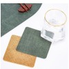 Anevous Set of 12 Square Coasters, 10 x 10 cm,
